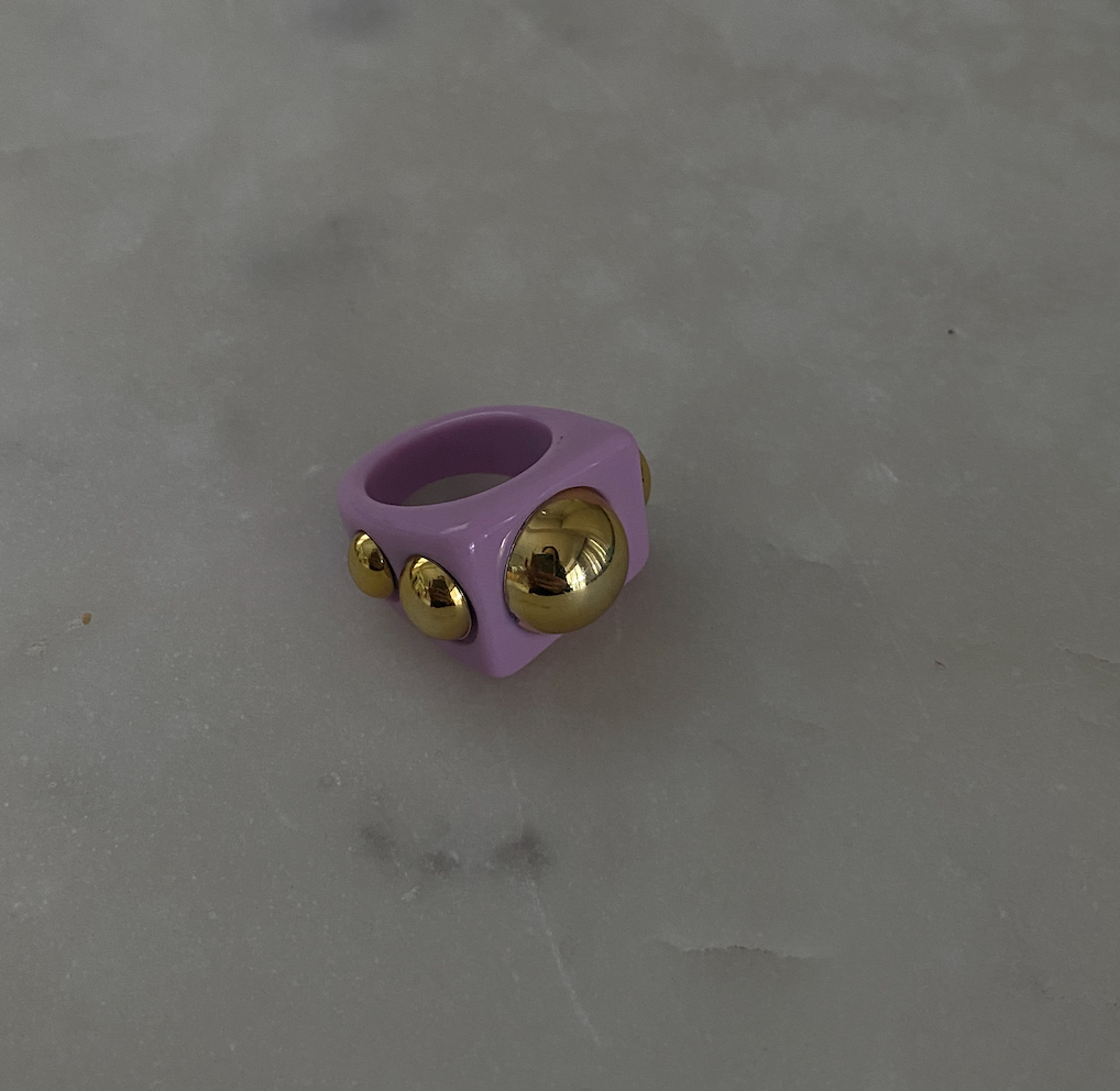 MYKONOS RING - PURPLE