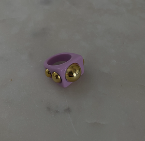 MYKONOS RING - PURPLE